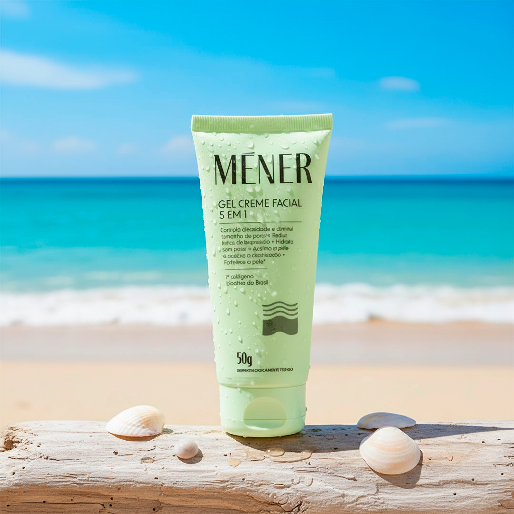 Gel Creme Facial 5 em 1 MÉNER - 50g