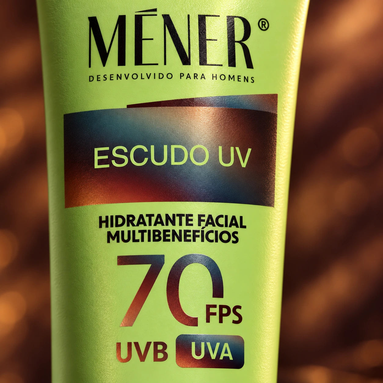 Detalhe fiel do rótulo Escudo UV FPS 70