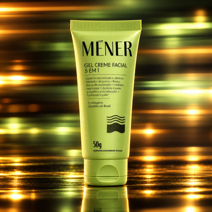 Gel Creme Facial 5 em 1 MÉNER - 50g