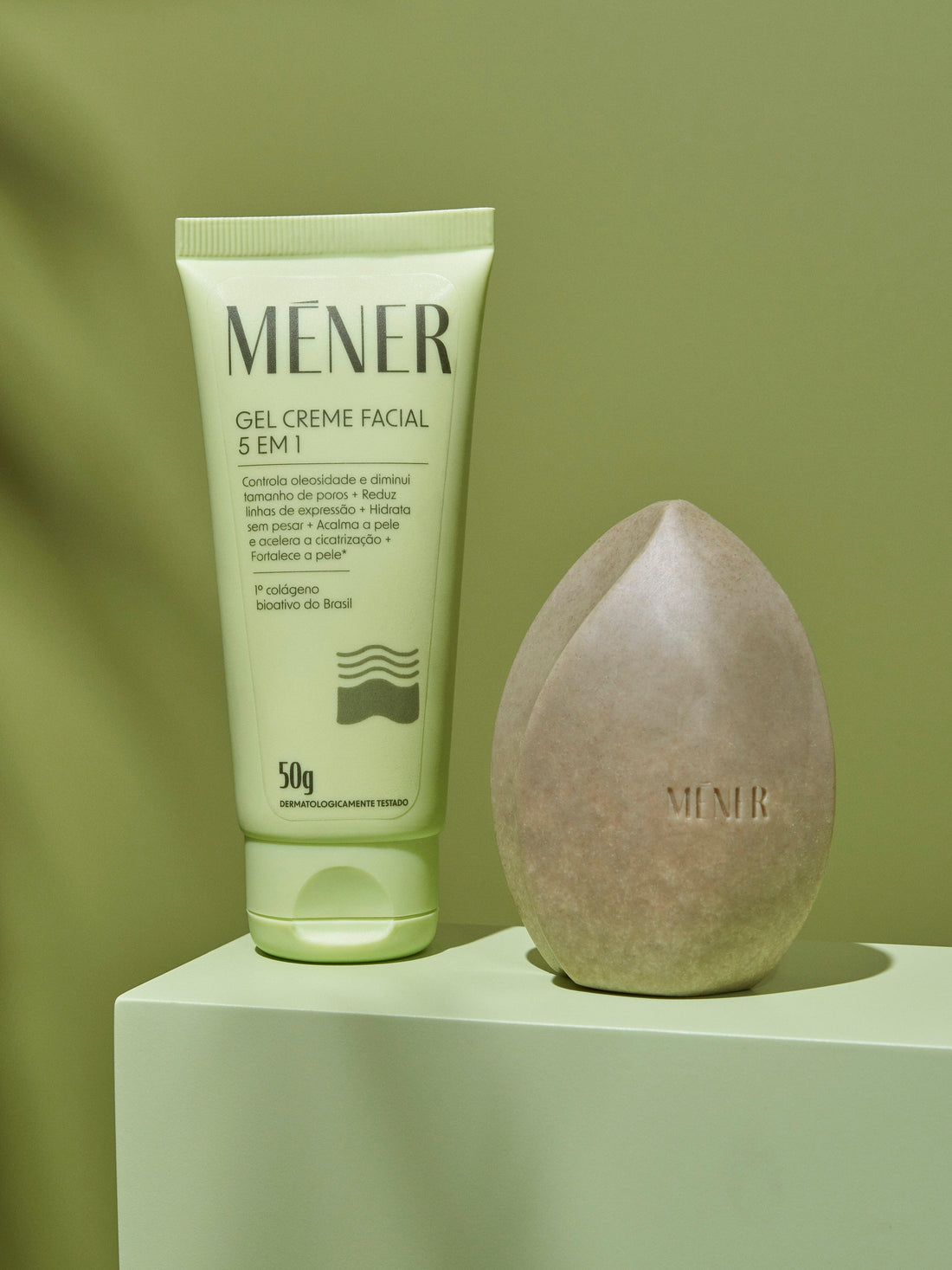 creme gel facial da mener
