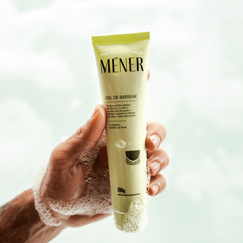 Gel de Barbear MÉNER - 100g - Compre 3 e Economize!