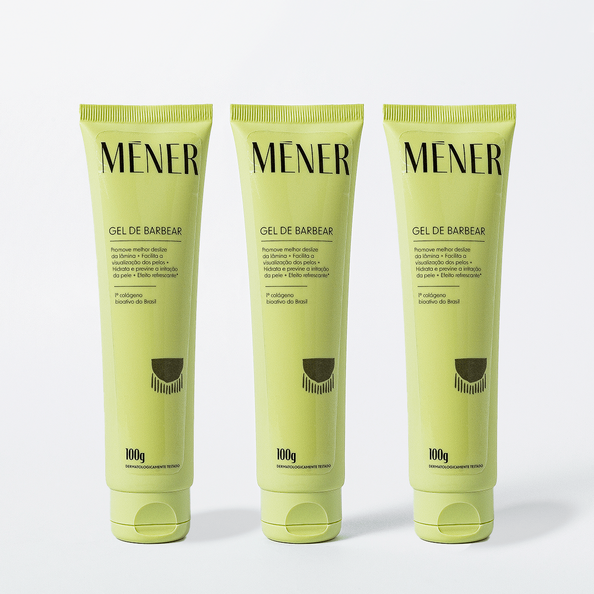 Gel de Barbear MÉNER - 100g - Compre 3 e Economize!