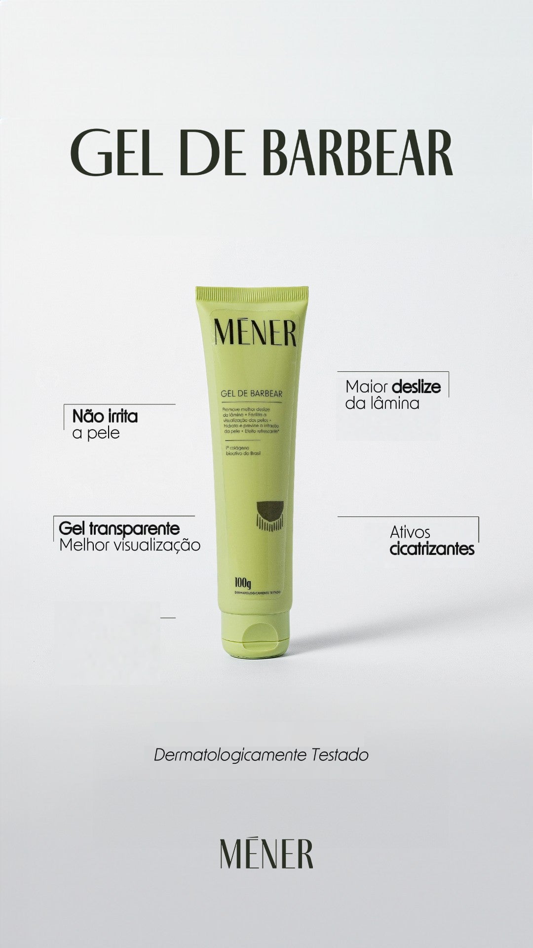 Gel de Barbear MÉNER - 100g