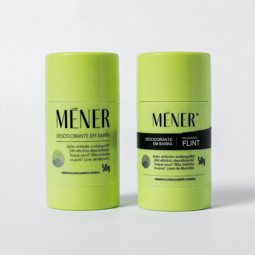 Dupla MÉNER com um desodorante Original e um FLINT de 50 g