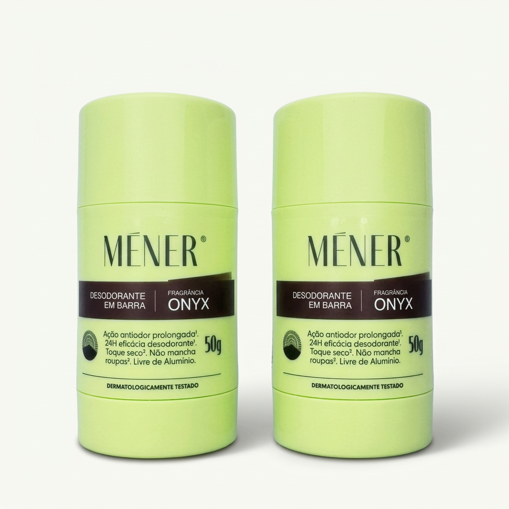 Dupla MÉNER com dois desodorantes ONYX de 50 g