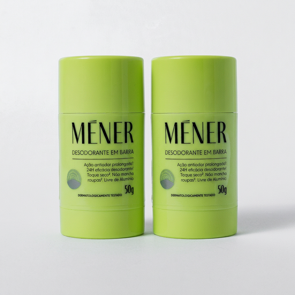 Dupla MÉNER com dois desodorantes Original sem fragrância de 50 g