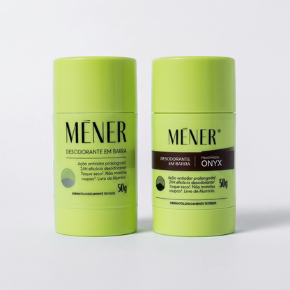 Dupla MÉNER com um desodorante Original e um ONYX de 50 g