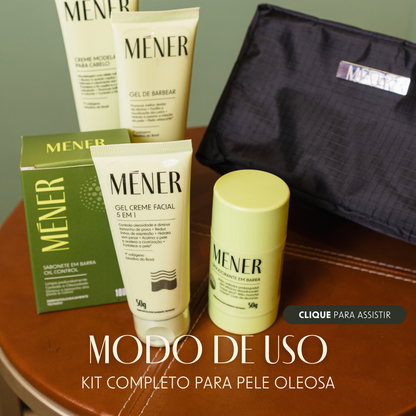 KIT COMPLETO | Pele Oleosa