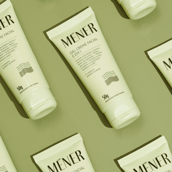 creme gel facial da mener